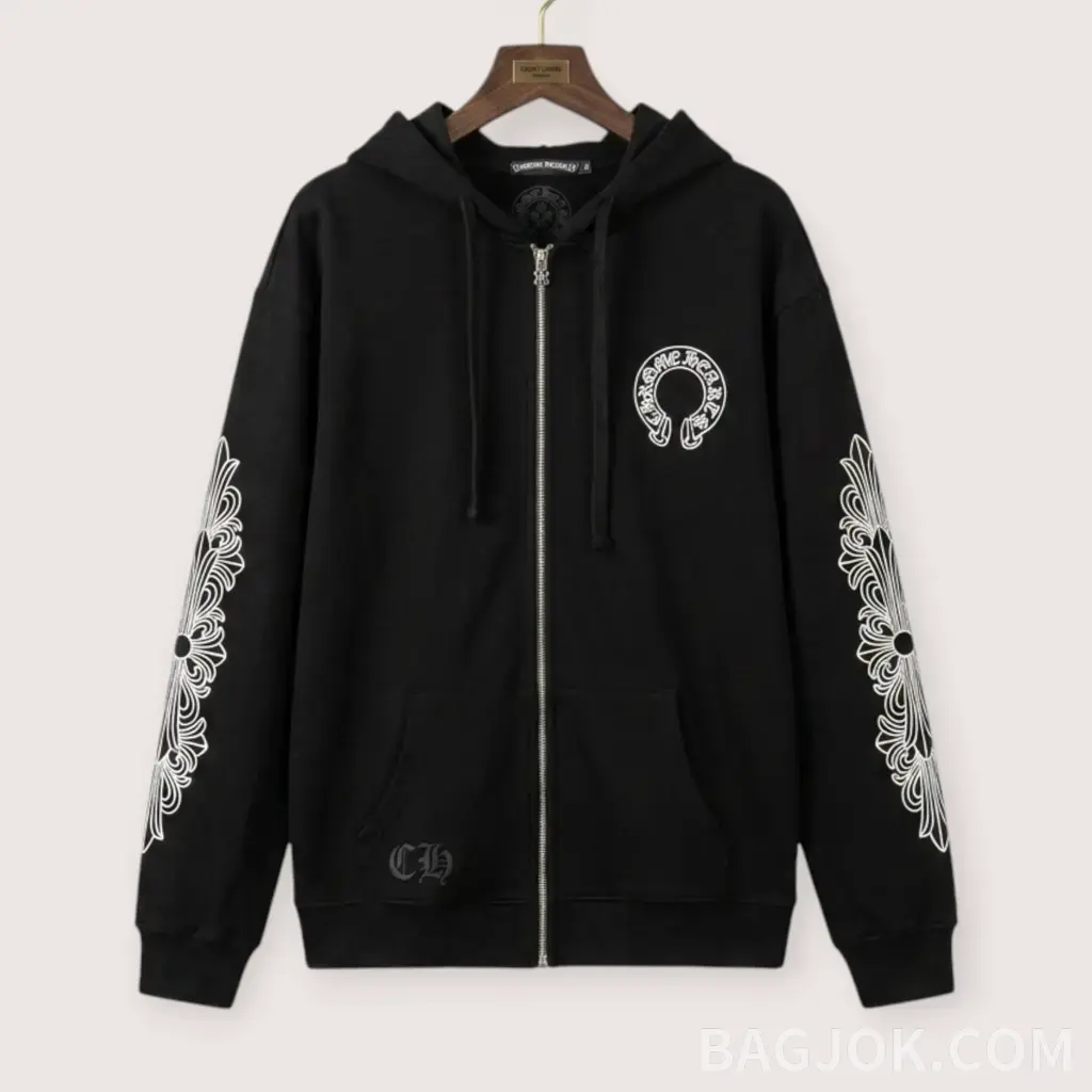 CHROME HEARTS 서클 로고 집업 후드_대표이미지