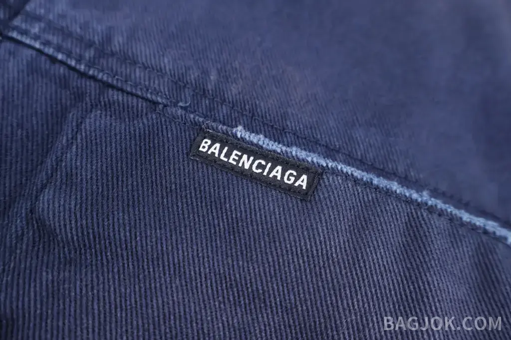 발렌시아가 BALENCIAGA 페이크 투피스 데님 자켓 상세 이미지