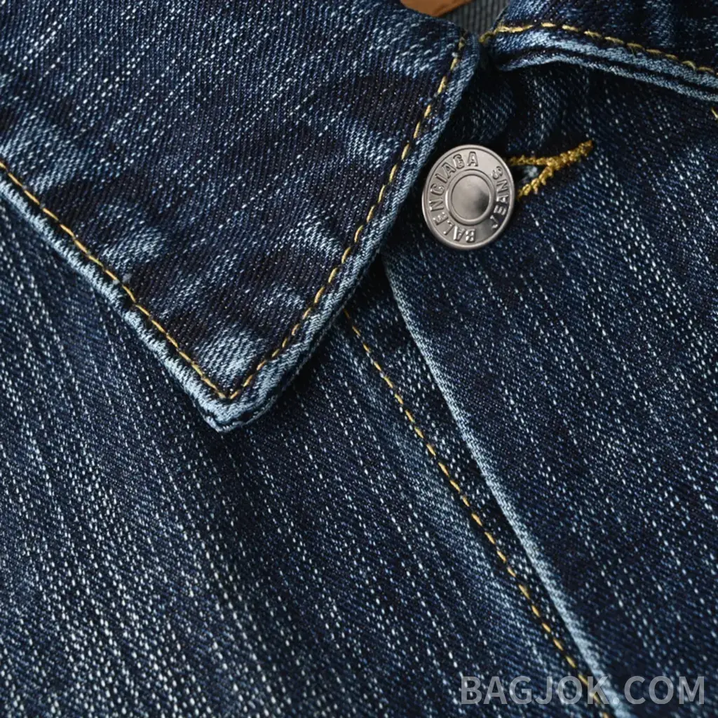 발렌시아가 BALENCIAGA 하트 로고 데님 트러커 자켓 상세 이미지