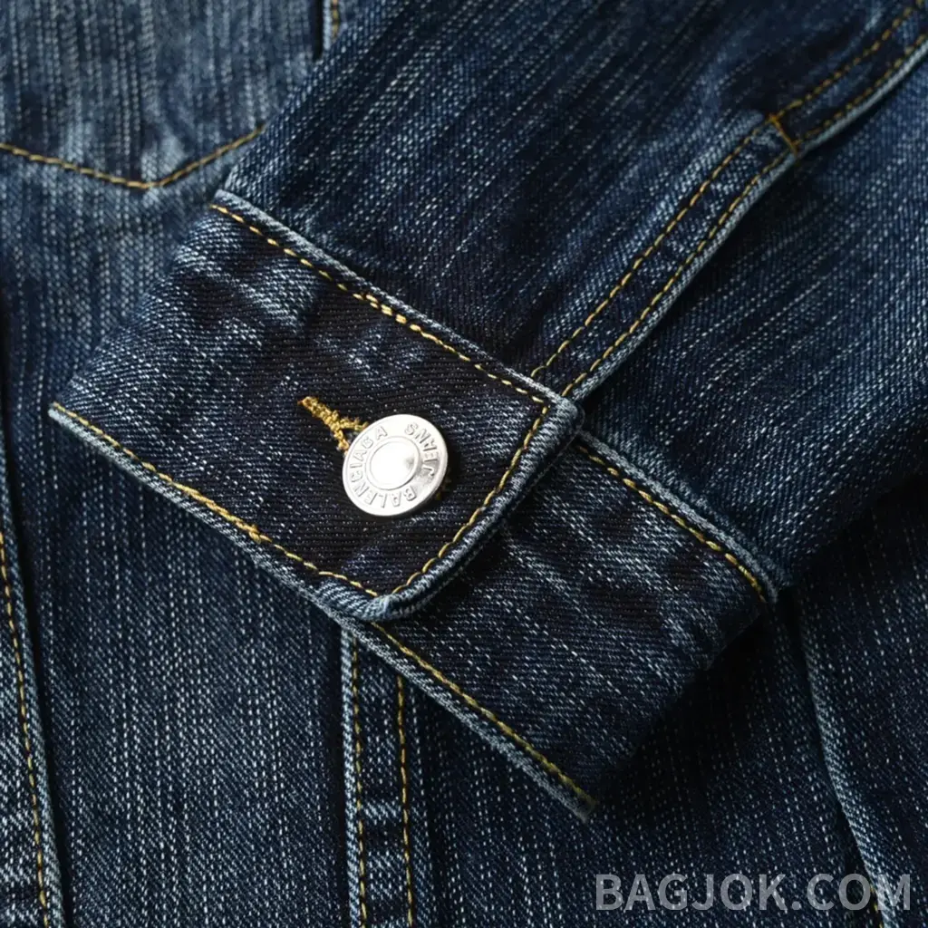 발렌시아가 BALENCIAGA 하트 로고 데님 트러커 자켓 상세 이미지