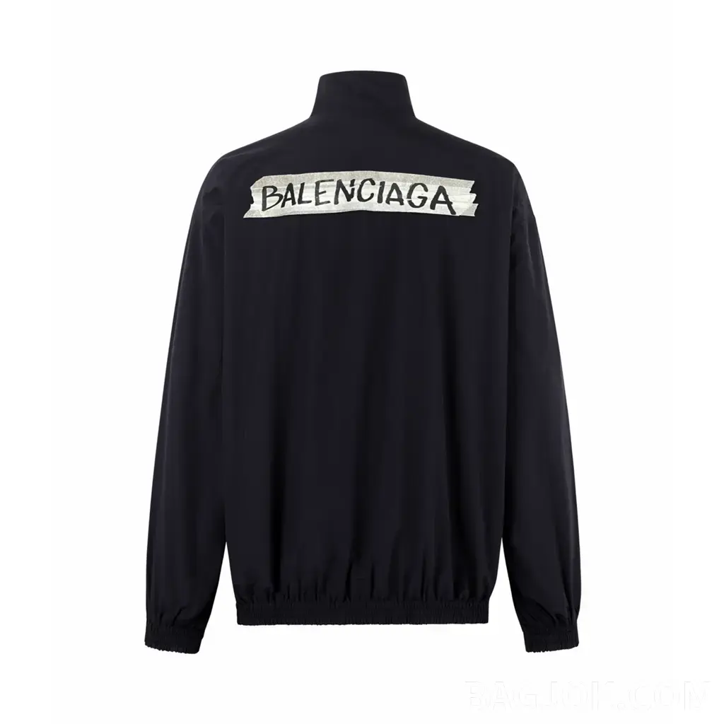 발렌시아가 BALENCIAGA 테이프 로고 집업 자켓 상세 이미지