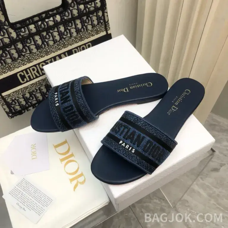 디올 디올 디웨이 (DWAY) 슬리퍼 25SS 상세 이미지