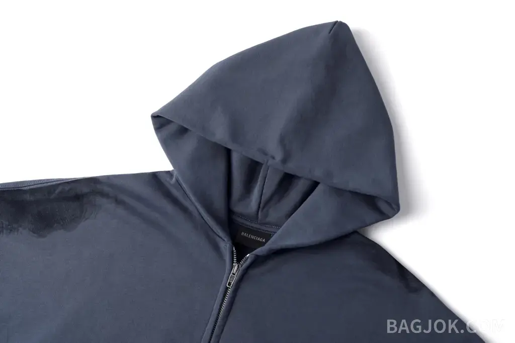 발렌시아가 BALENCIAGA 25SS 워시드 페인팅 후드 집업 상세 이미지