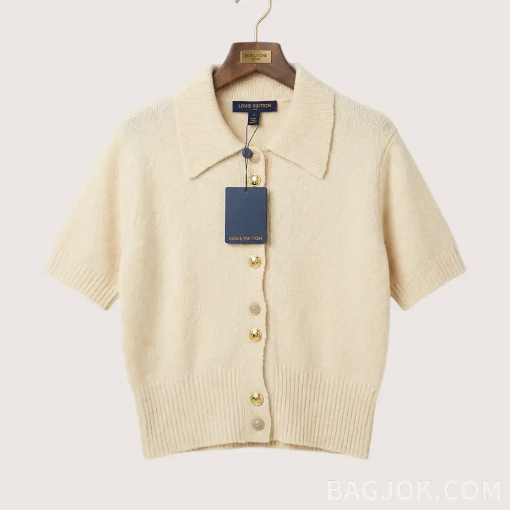 LOUIS VUITTON 울 블렌드 크롭 니트 카디건_대표이미지