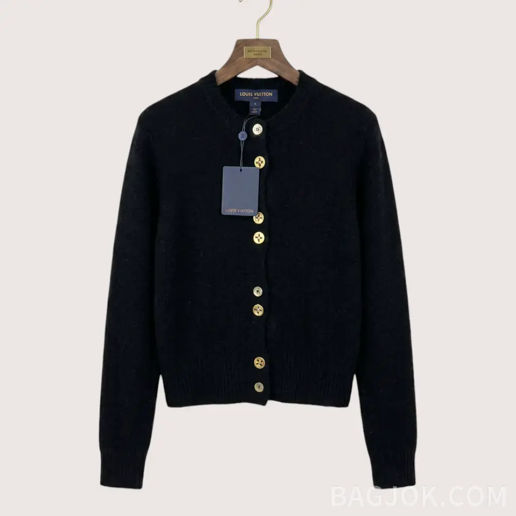 LOUIS VUITTON 울 블렌드 크롭 니트 카디건(Long)_대표이미지