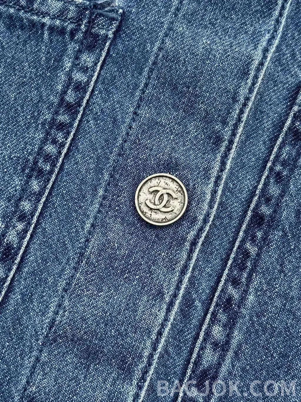 샤넬 CHANEL 데님 유틸리티 셔츠 상세 이미지