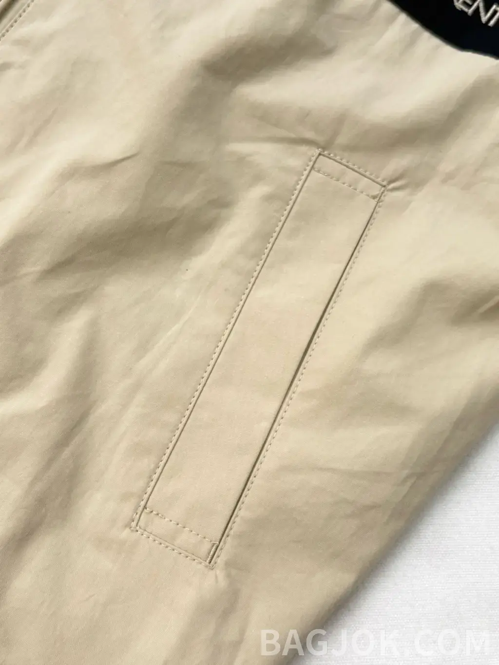 생로랑 SAINT LAURENT 컬러 블록 스트라이프 집업 자켓 상세 이미지
