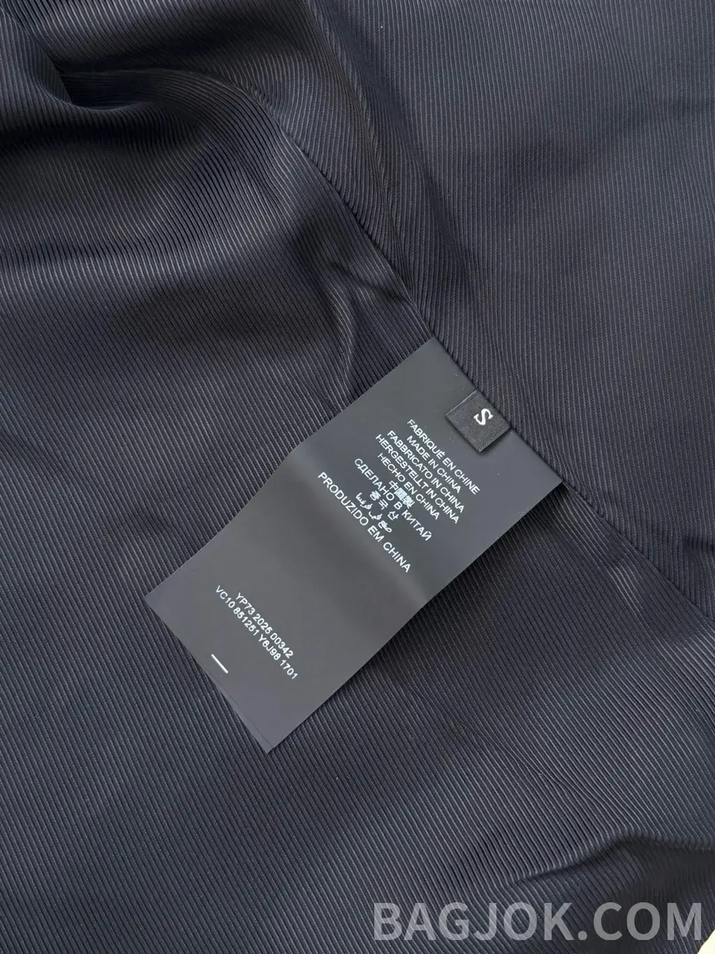 생로랑 SAINT LAURENT 컬러 블록 스트라이프 집업 자켓 상세 이미지