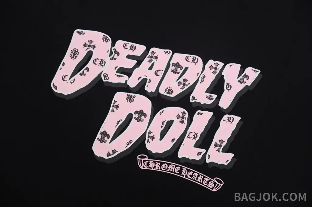 크롬하츠 CHROME HEARTS DEADLY DOLL 오버사이즈 티셔츠 상세 이미지