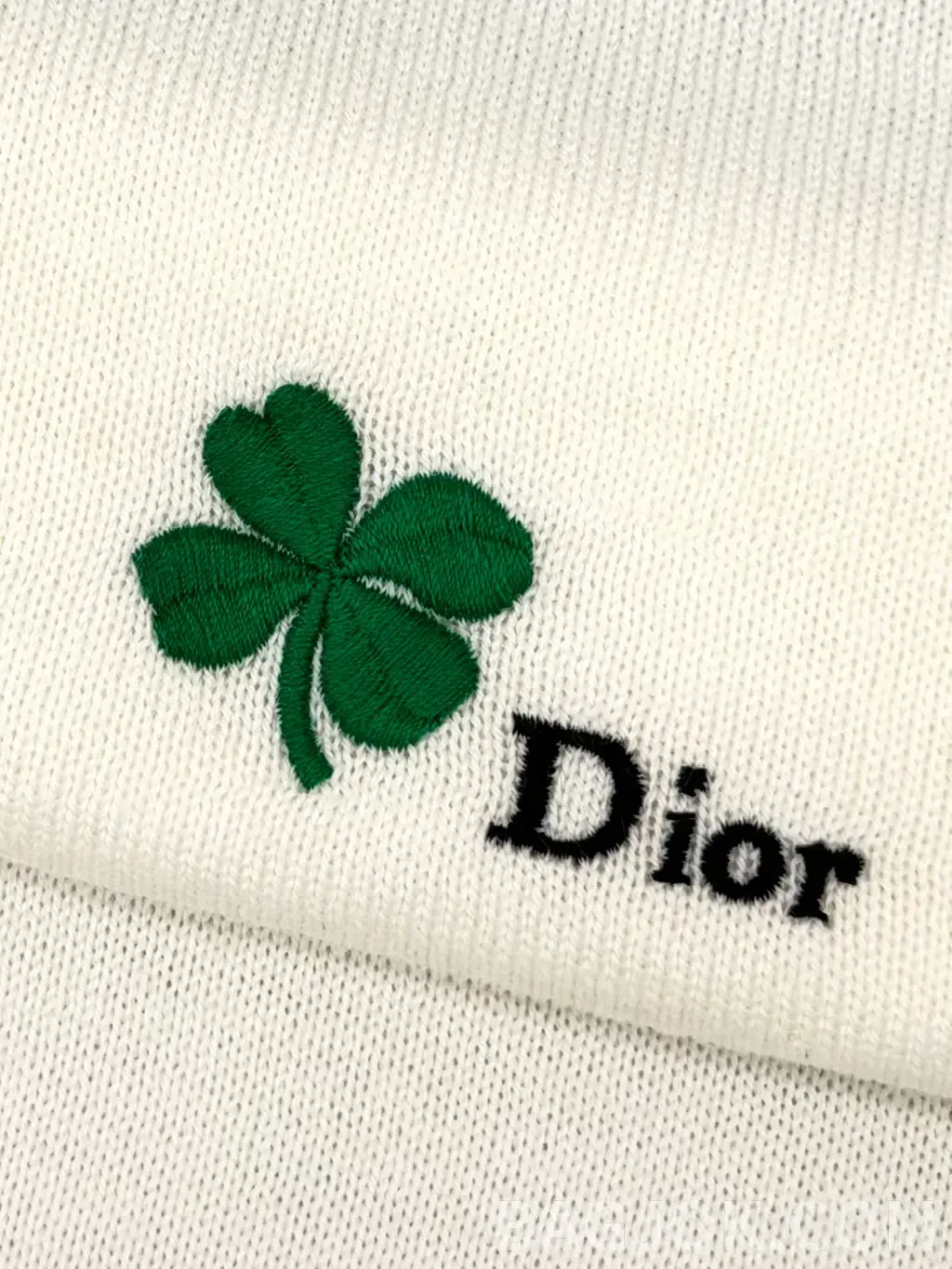 디올 DIOR 클로버 자수 니트 스웨터 상세 이미지