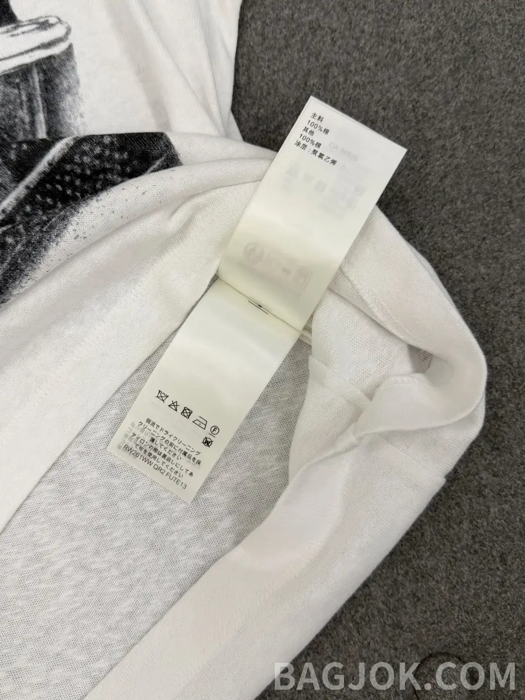 루이비통 LOUIS VUITTON 빈티지 러기지 프린트 오버사이즈 티셔츠 상세 이미지