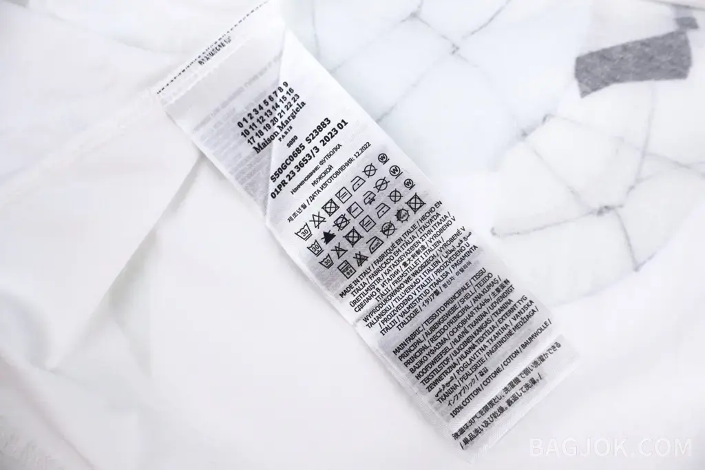 메종 마르지엘라 MAISON MARGIELA 디지털 프린트 아티스틱 티셔츠 상세 이미지