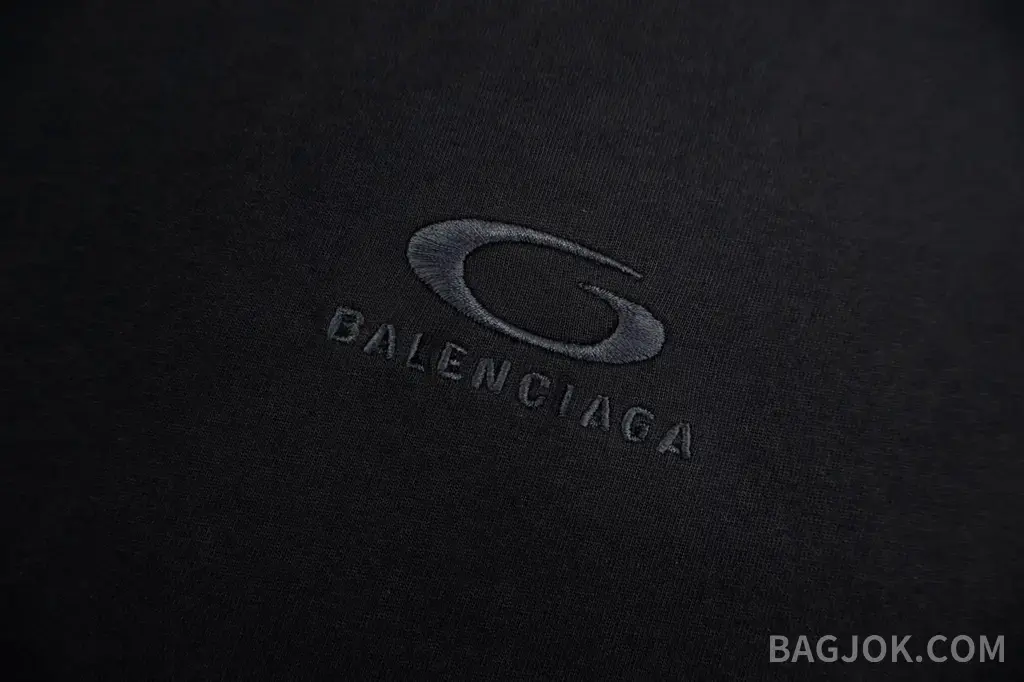 발렌시아가 BALENCIAGA 파리 레터 자수 핸드페인팅 그래피티 티셔츠 상세 이미지