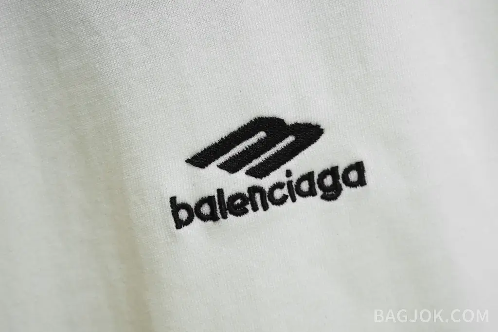 발렌시아가 BALENCIAGA M 로고 오버핏 크루넥 반팔 티셔츠 상세 이미지