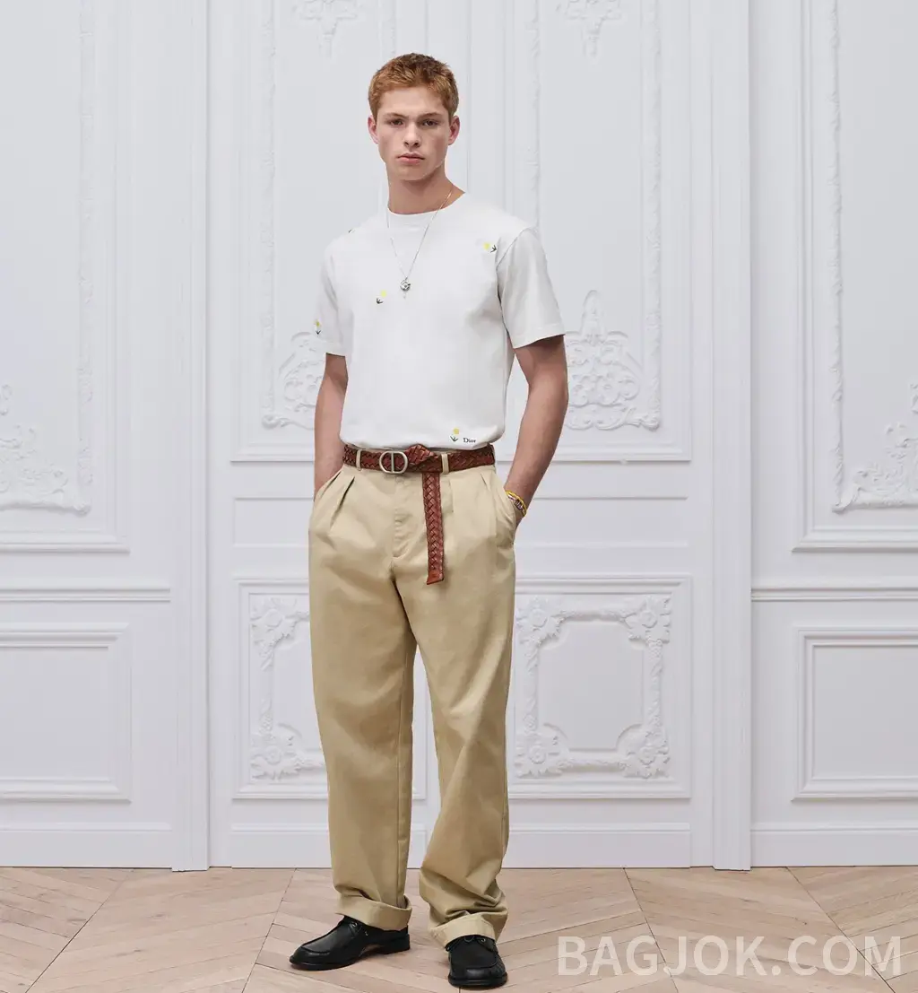 디올 DIOR 마르그리트 데이지 자수 티셔츠 상세 이미지