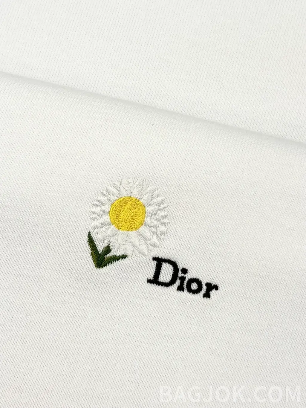 디올 DIOR 마르그리트 데이지 자수 티셔츠 상세 이미지