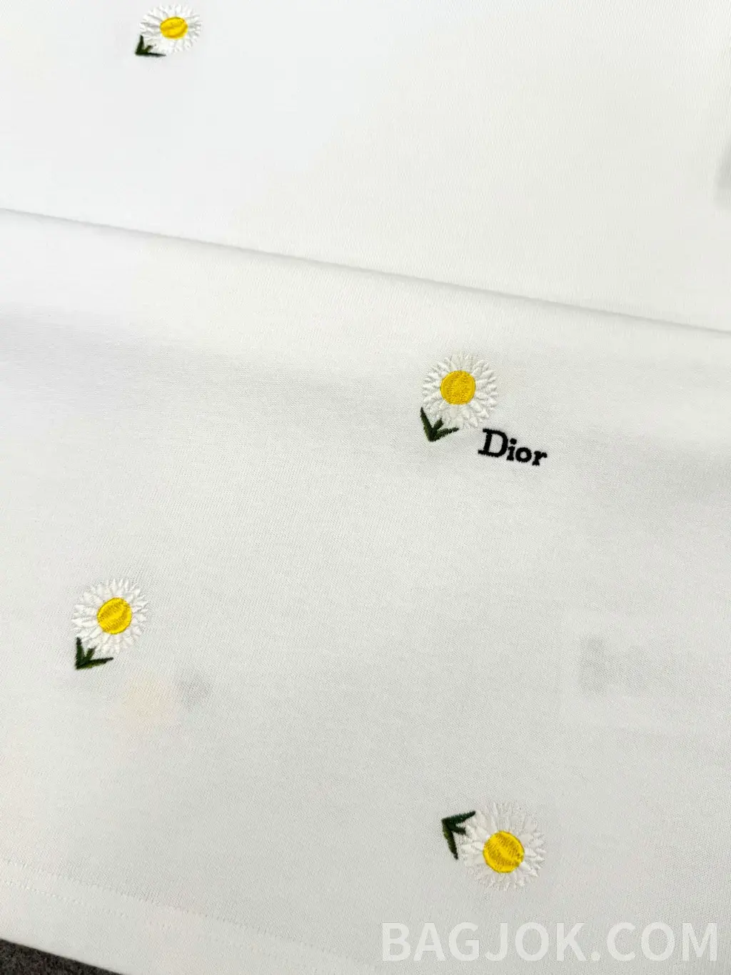 디올 DIOR 마르그리트 데이지 자수 티셔츠 상세 이미지