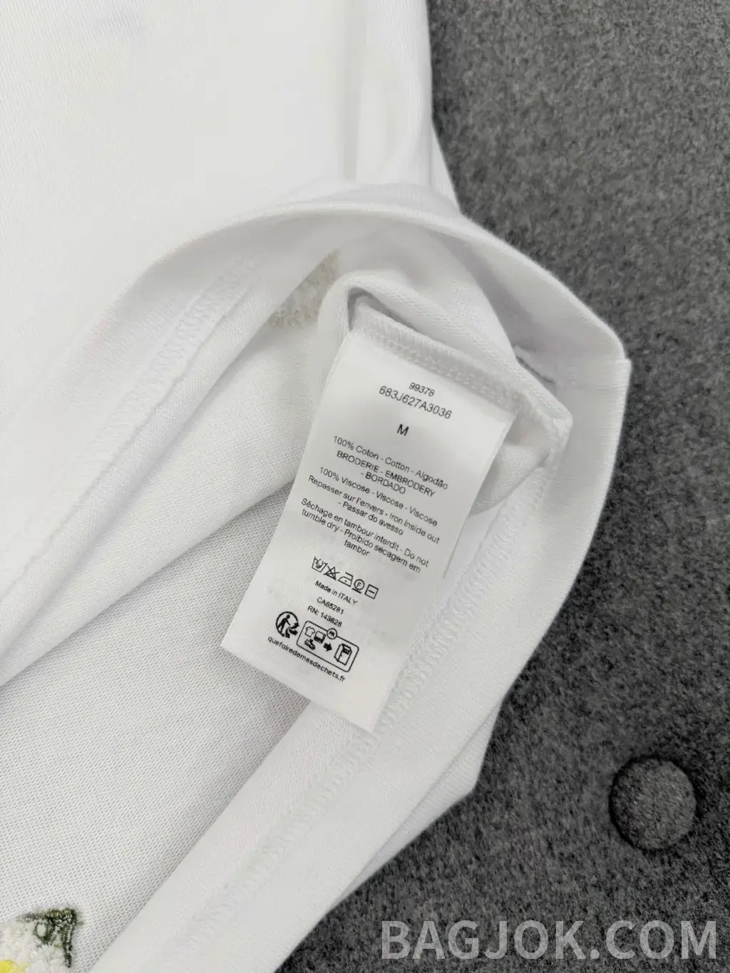 디올 DIOR 마르그리트 데이지 자수 티셔츠 상세 이미지