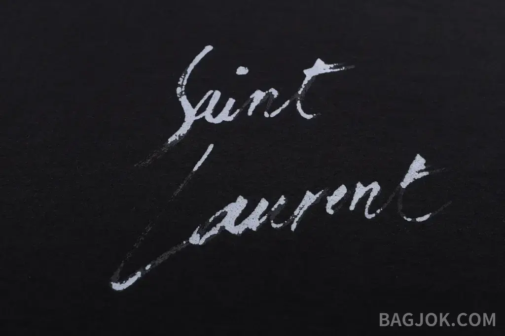 생로랑 SAINT LAURENT 시그니처 그래픽 티셔츠 상세 이미지