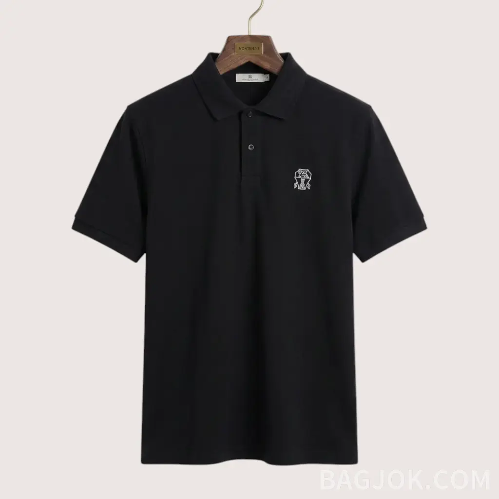 BRUNELLO CUCINELLI 머서라이즈드 폴로 셔츠_대표이미지
