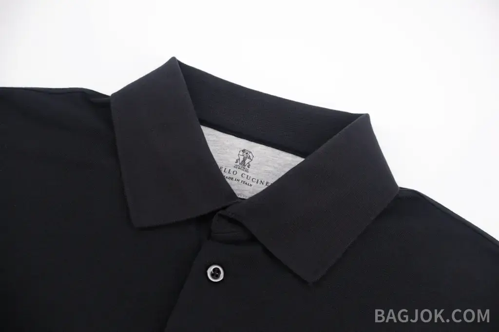 보스넬로쿠치넬리 BRUNELLO CUCINELLI 머서라이즈드 폴로 셔츠 상세 이미지