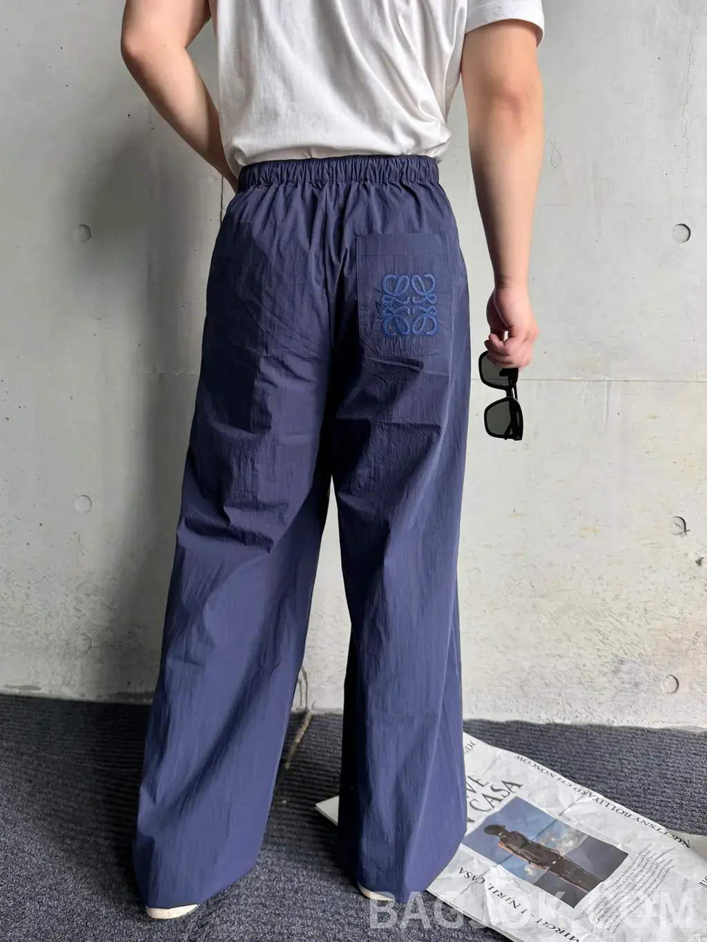 로에베 LOEWE Paula's Ibiza 와이드 레그 팬츠 상세 이미지