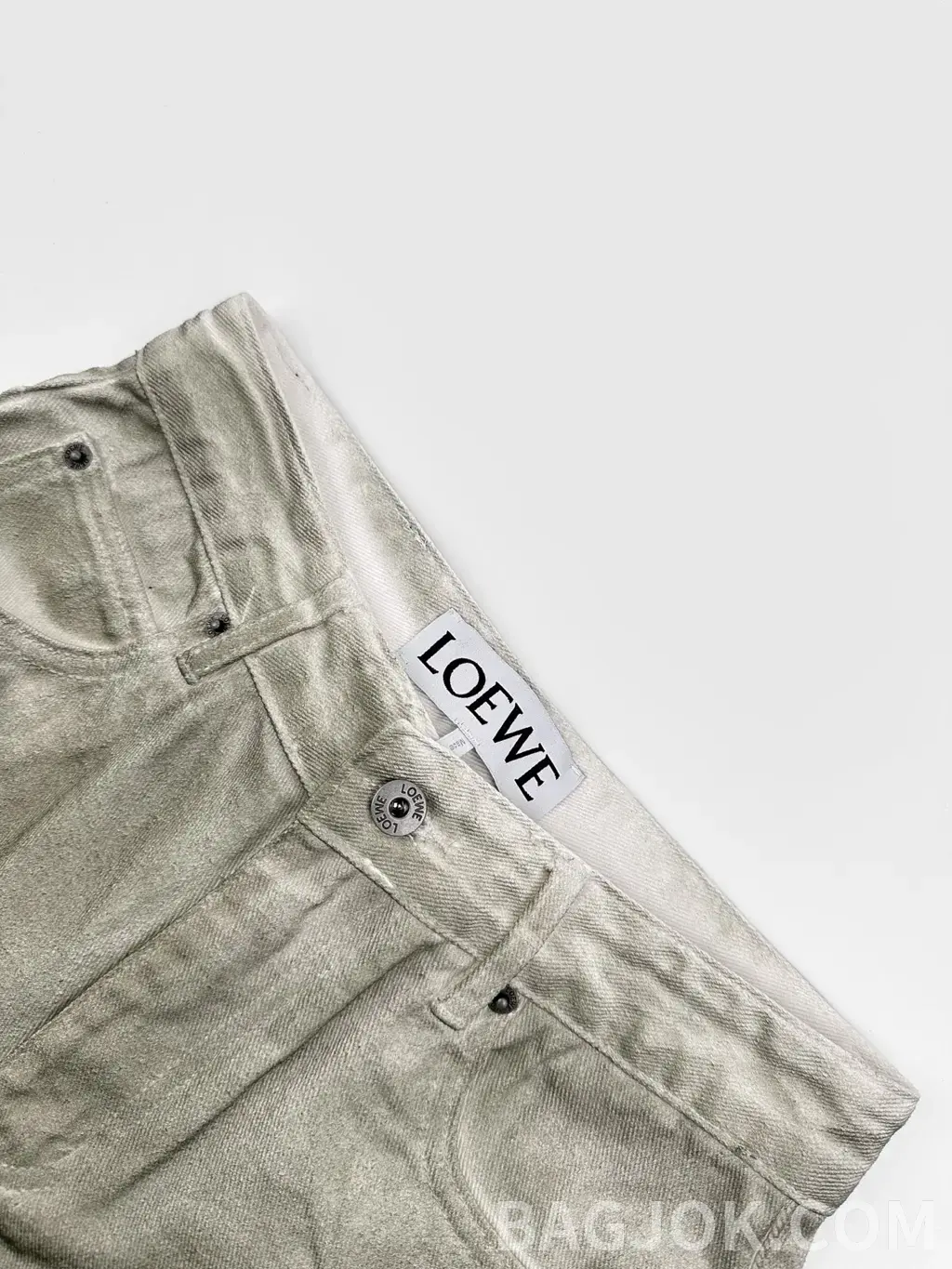 로에베 LOEWE 클라우드 다이 스모키 데님 팬츠 상세 이미지