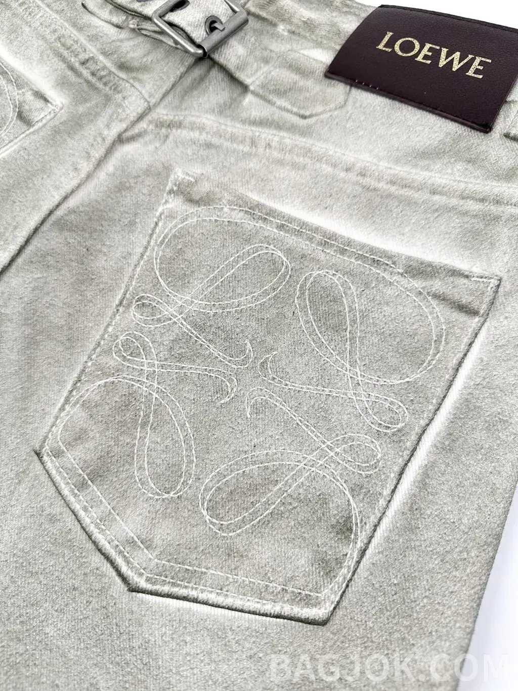 로에베 LOEWE 클라우드 다이 스모키 데님 팬츠 상세 이미지