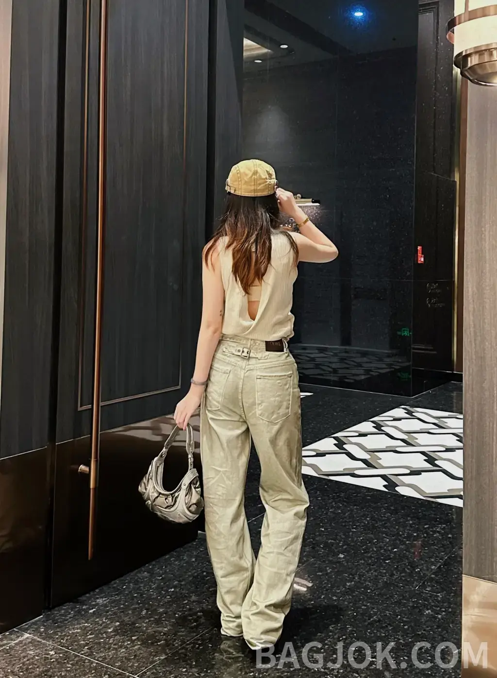 로에베 LOEWE 클라우드 다이 스모키 데님 팬츠 상세 이미지
