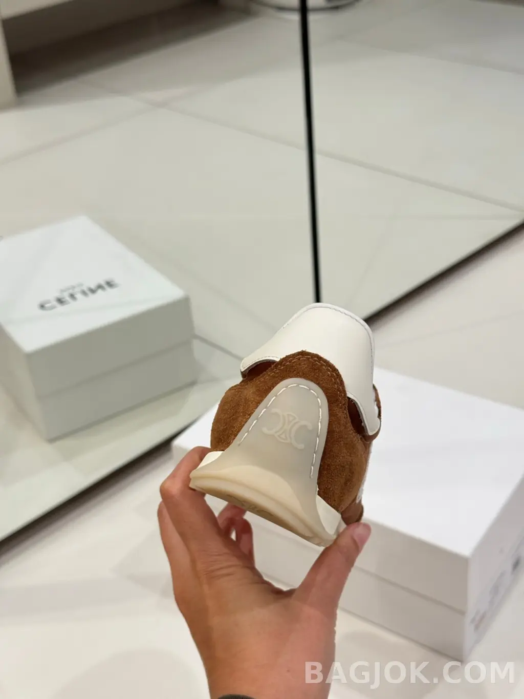 셀린느 셀린느 레이서 로우 스니커즈 상세 이미지