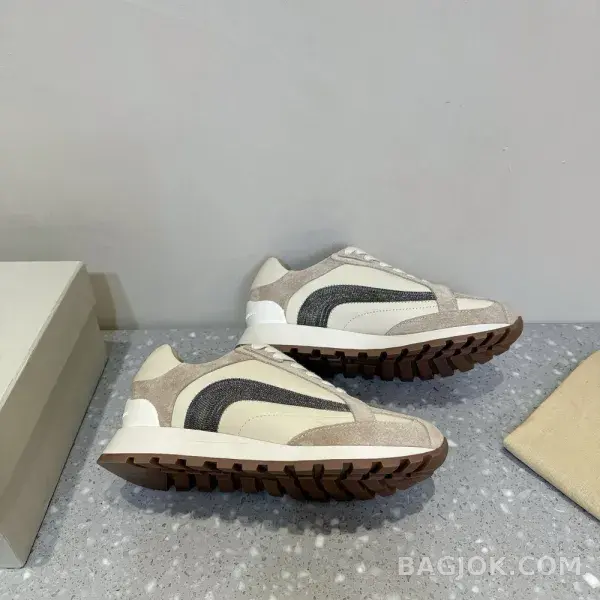 보스넬로쿠치넬리 보스넬로 쿠치넬리 테크 패널 스니커즈 상세 이미지