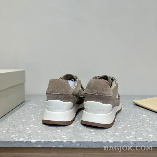 보스넬로쿠치넬리 보스넬로 쿠치넬리 크로스 패널 스니커즈 상세 이미지