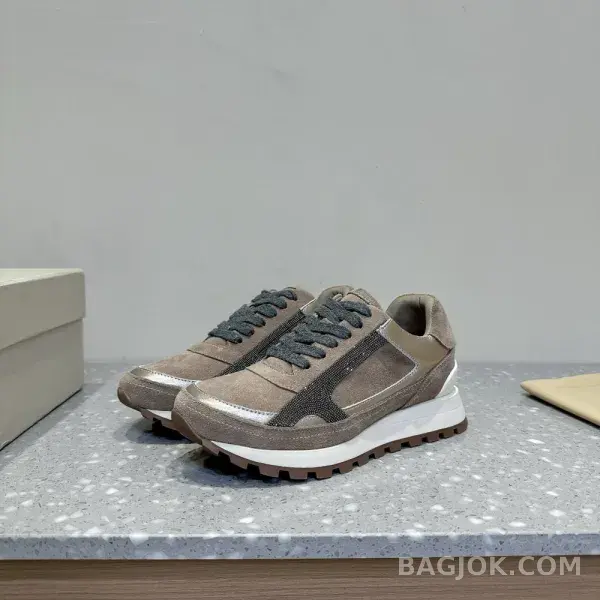 보스넬로쿠치넬리 보스넬로 쿠치넬리 크로스 패널 스니커즈 상세 이미지