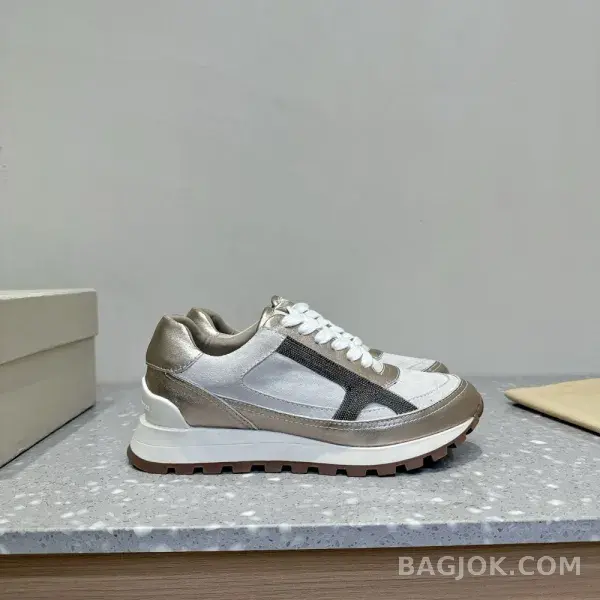 보스넬로쿠치넬리 보스넬로 쿠치넬리 크로스 패널 스니커즈 상세 이미지