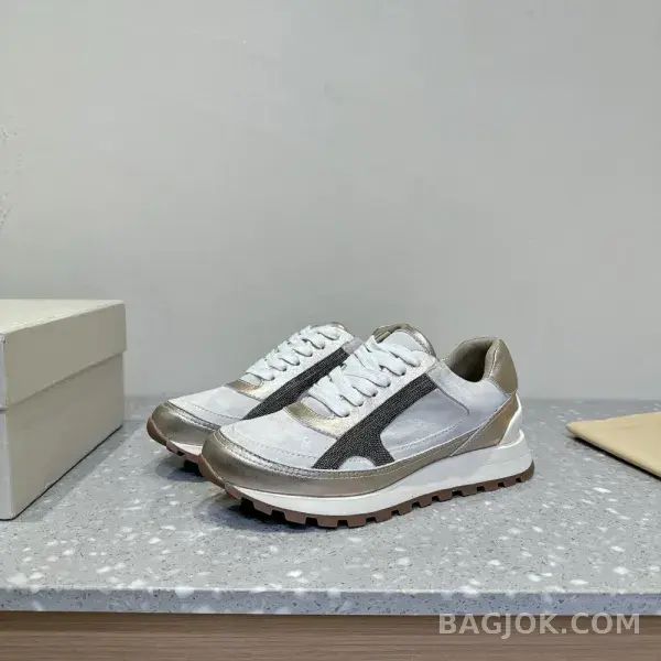 보스넬로쿠치넬리 보스넬로 쿠치넬리 크로스 패널 스니커즈 상세 이미지