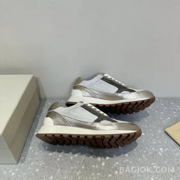 보스넬로쿠치넬리 보스넬로 쿠치넬리 크로스 패널 스니커즈 상세 이미지