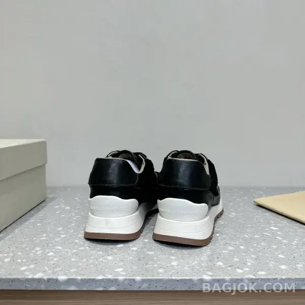 보스넬로쿠치넬리 보스넬로 쿠치넬리 크로스 패널 스니커즈 상세 이미지