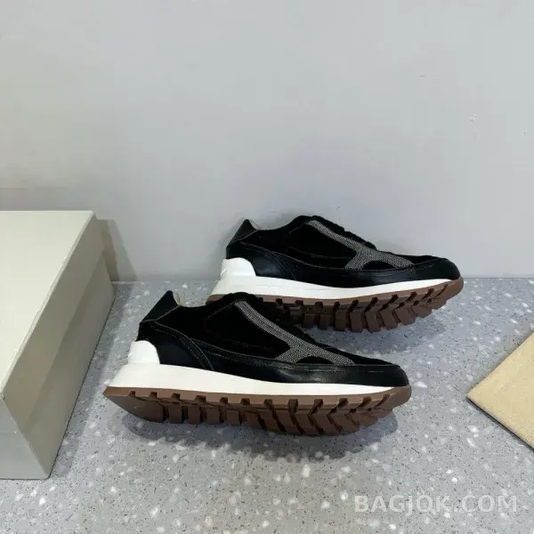 보스넬로쿠치넬리 보스넬로 쿠치넬리 크로스 패널 스니커즈 상세 이미지