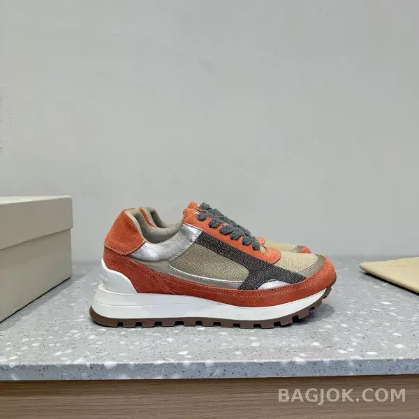 보스넬로쿠치넬리 보스넬로 쿠치넬리 크로스 패널 스니커즈 상세 이미지