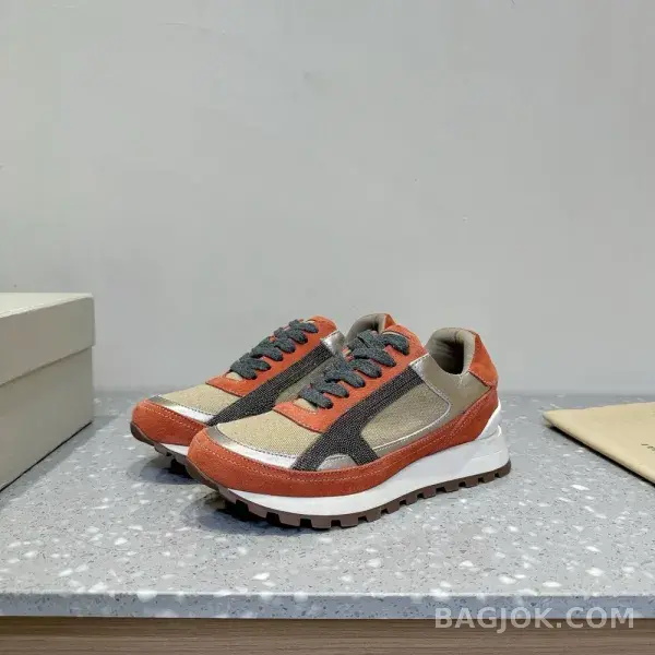 보스넬로쿠치넬리 보스넬로 쿠치넬리 크로스 패널 스니커즈 상세 이미지