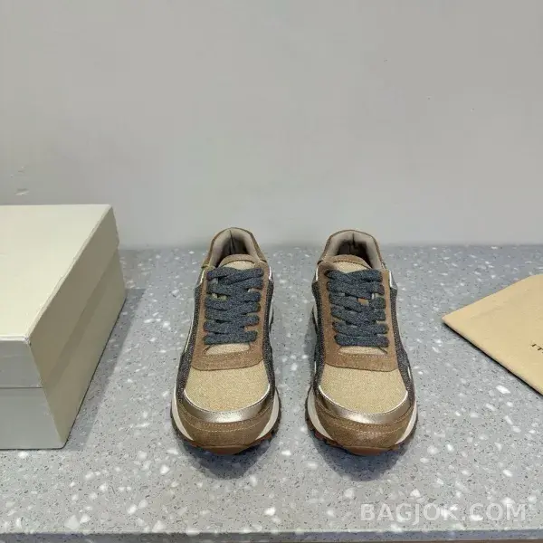 보스넬로쿠치넬리 보스넬로 쿠치넬리 크로스 패널 스니커즈 상세 이미지