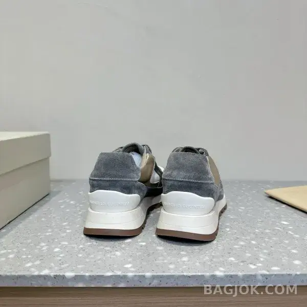보스넬로쿠치넬리 보스넬로 쿠치넬리 크로스 패널 스니커즈 상세 이미지