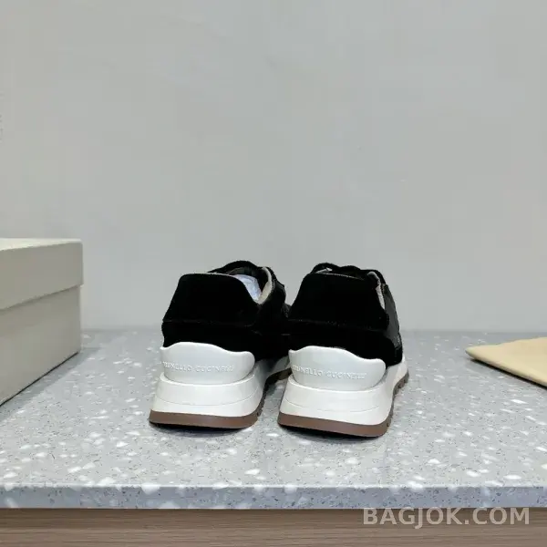 보스넬로쿠치넬리 보스넬로 쿠치넬리 크로스 패널 스니커즈 상세 이미지
