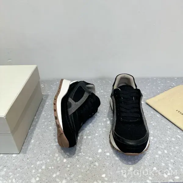 보스넬로쿠치넬리 보스넬로 쿠치넬리 크로스 패널 스니커즈 상세 이미지