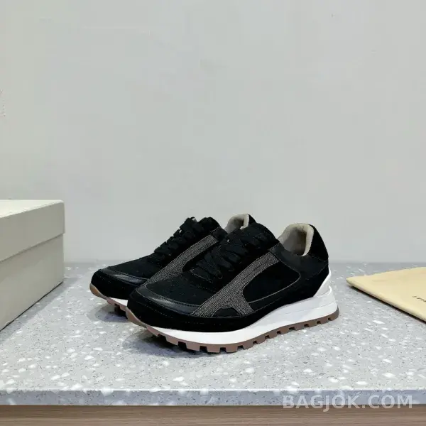 보스넬로쿠치넬리 보스넬로 쿠치넬리 크로스 패널 스니커즈 상세 이미지