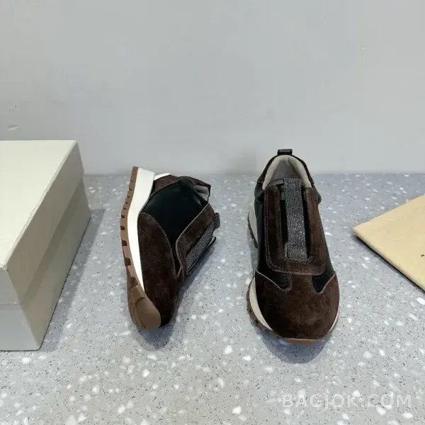 보스넬로쿠치넬리 보스넬로 쿠치넬리 밴드 슬립온 스니커즈 상세 이미지