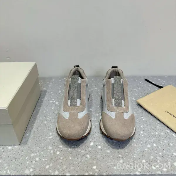 보스넬로쿠치넬리 보스넬로 쿠치넬리 밴드 슬립온 스니커즈 상세 이미지