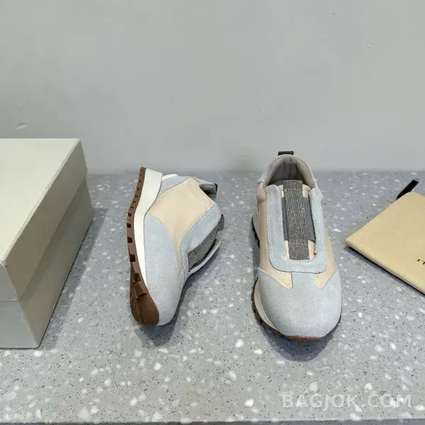 보스넬로쿠치넬리 보스넬로 쿠치넬리 밴드 슬립온 스니커즈 상세 이미지