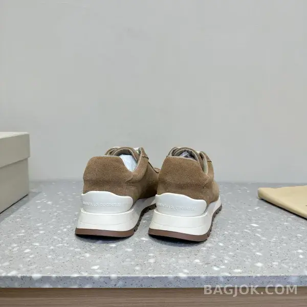 보스넬로쿠치넬리 보스넬로 쿠치넬리 콘트라스트 패널 러너 스니커즈 상세 이미지