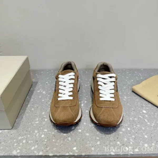 보스넬로쿠치넬리 보스넬로 쿠치넬리 콘트라스트 패널 러너 스니커즈 상세 이미지
